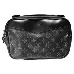 Louis Vuitton Monogram Eclipse Bum Bag Body Bag Black